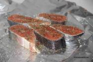 Пикантные маринады для приготовления рыбы на мангале Стейки из кижуча на гриле